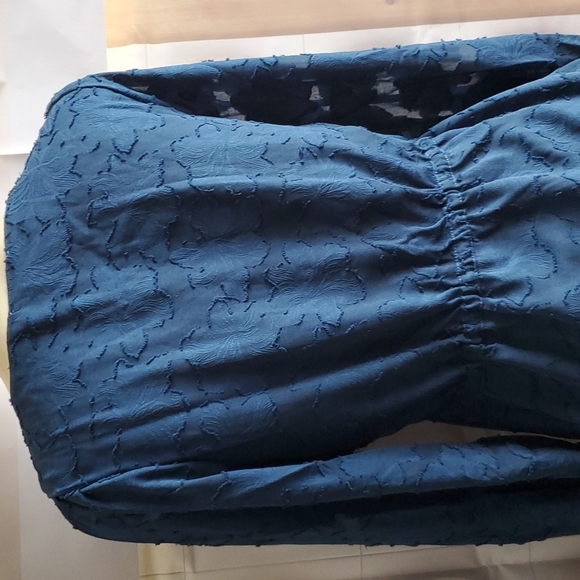 NWT Skies Are Blue Alia Button Down Blouse Size XS - Picture 4 of 9